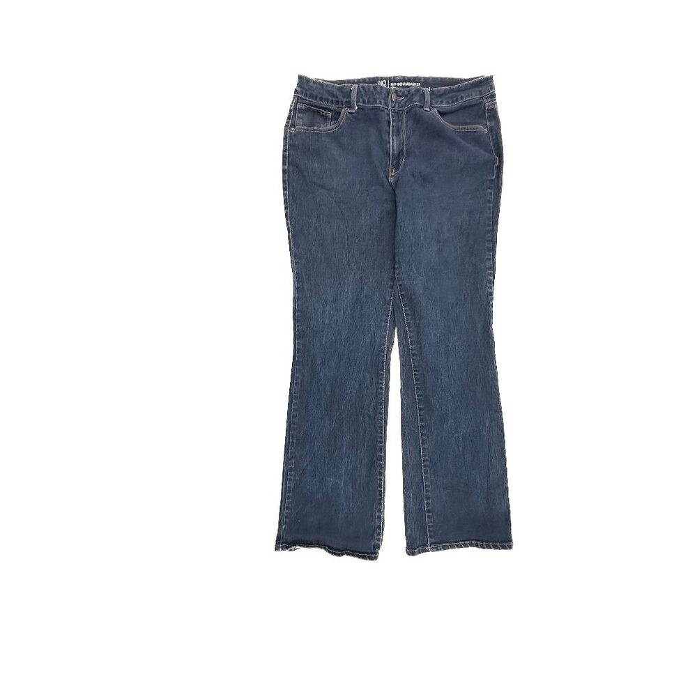 No Boundaries Bootcut Women's size 15 Dark Wash Blue Denim Jeans